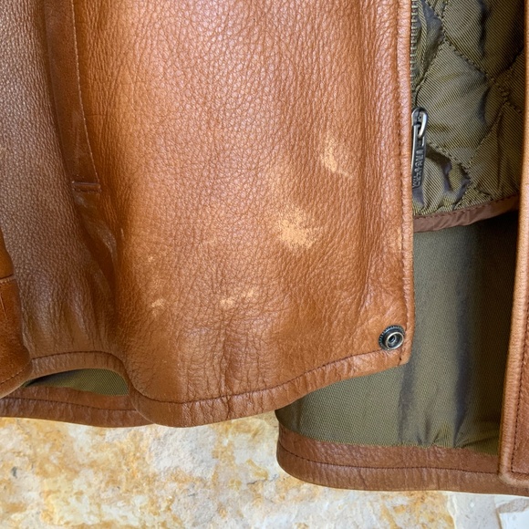 Wilsons Leather Brown Leather Jacket with 3M Thinsulate Ultra Insulating Layer - Picture 2 of 4
